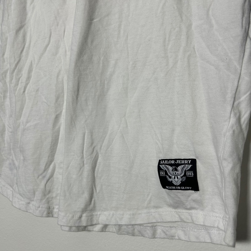 Sailor Jerry‎ Baseball Tee Lucky Aces Tattoo - Picture 2 of 6